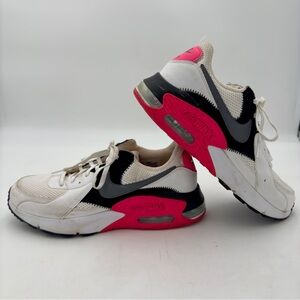 Nike Air Max Excee Women’s Sz 10 CD5432-100 White Pink Shoes Sneakers